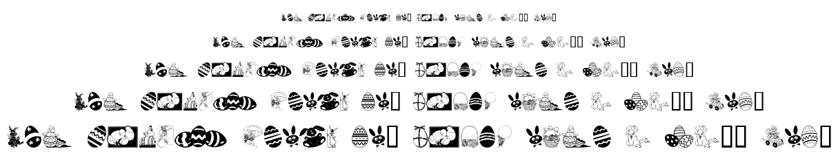 Easter Art font