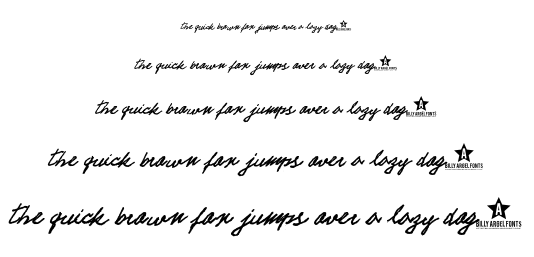 Electric Hands font