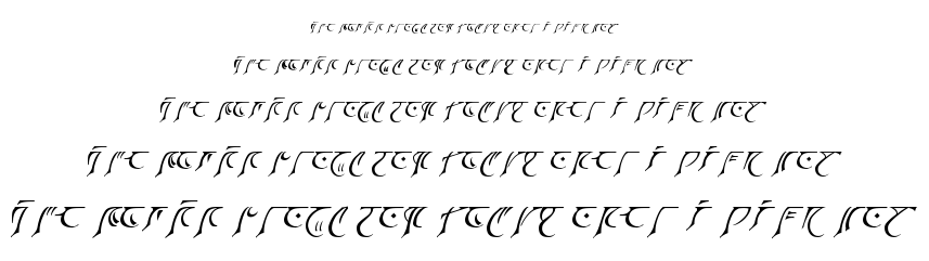 Eladrin font