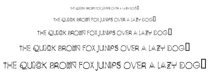 Enjoy The Alien font
