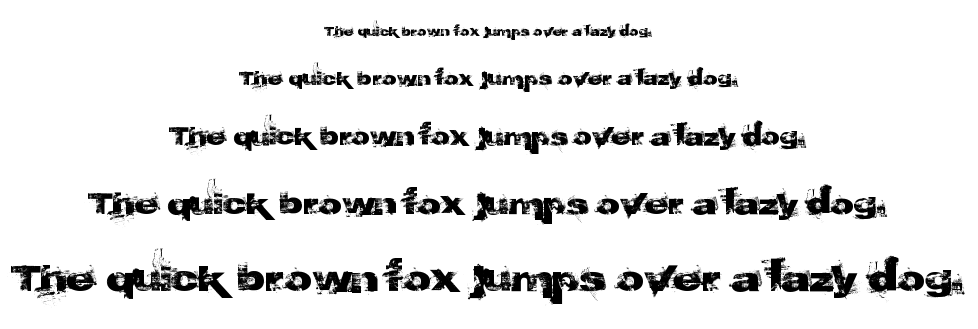Epoxy History font