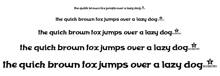 Flowerflow font