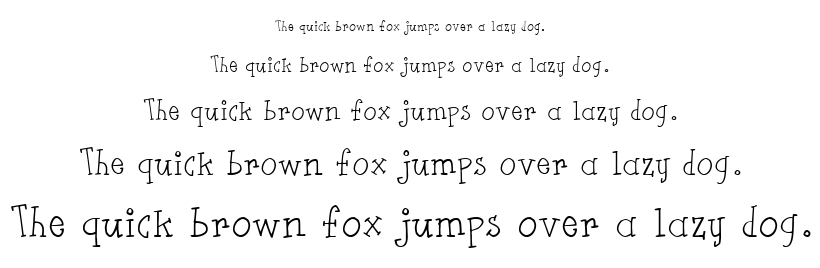 Flut Saus font