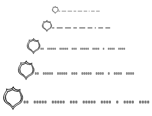 FRAMES ‘n RIBOONS font