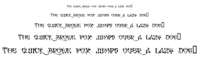 Gangland font