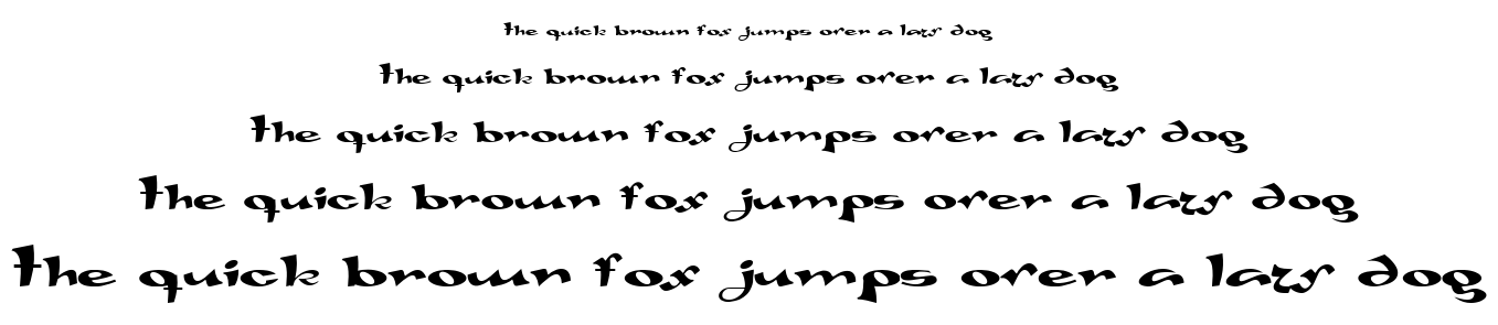 Gaivota font