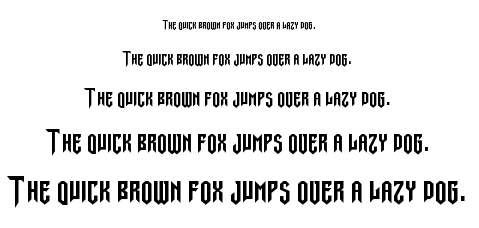Gargoyles font