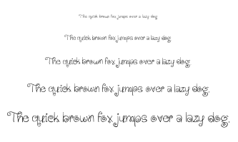 Gingersnaps font