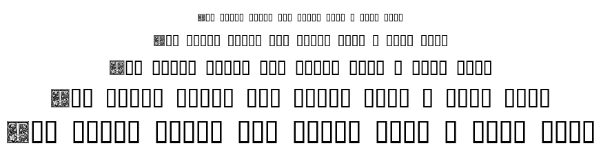 GOUDY INITIALEN font