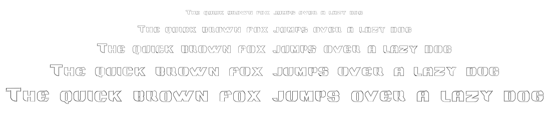 Grotesca 3D font