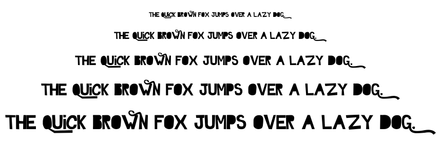 Ghosttown font