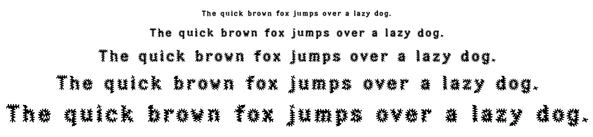 Halter font