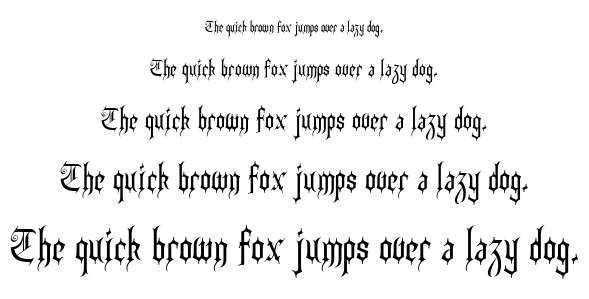 Heidorn Hill font