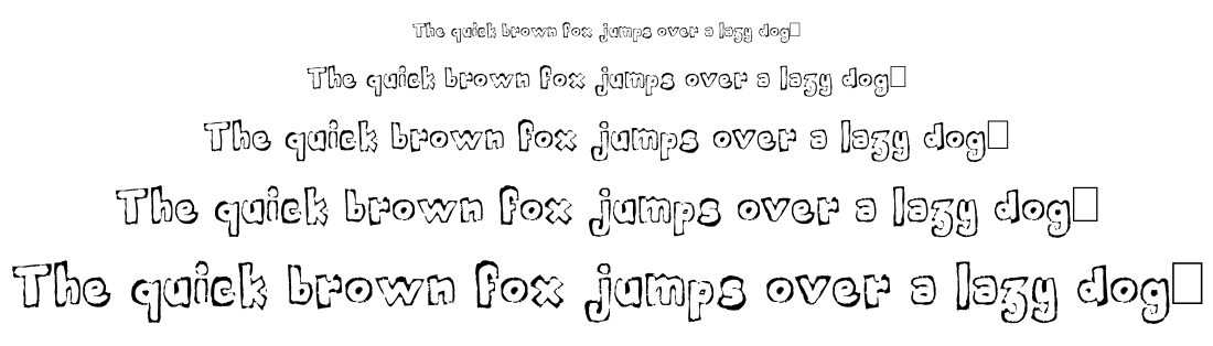 Handout font