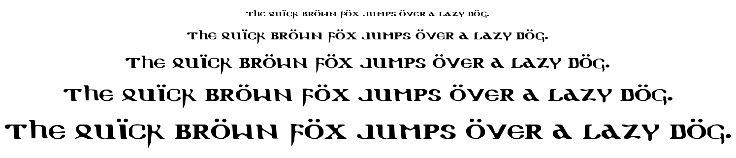 Holy Empire font