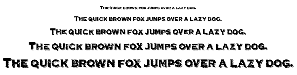 Hooverville font