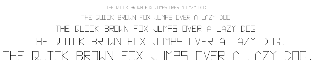 Hyperspace font