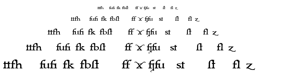 Immortal font