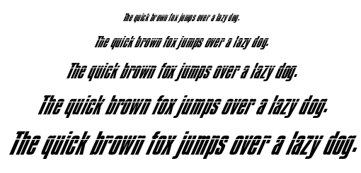 Impossible font