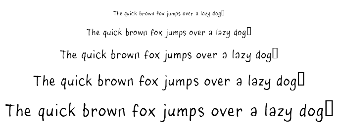 InkyDoo font