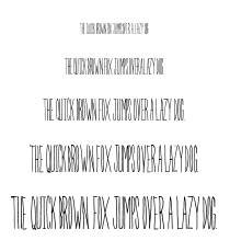 In The Garden font