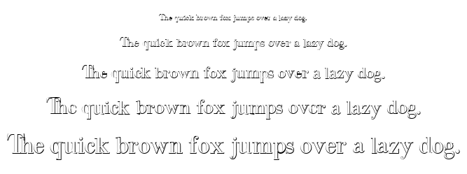 Intellecta Bodoned Beveled font