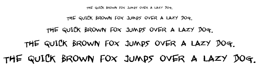 Jangly Walk font