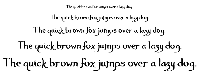 Janda Amazing Grace font