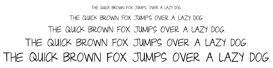 Janda Capslock font