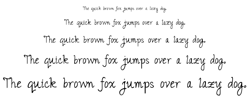 Janda Romantic font