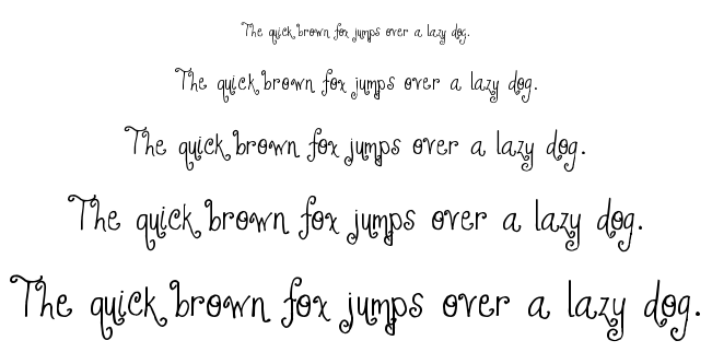 Jheri Curls font