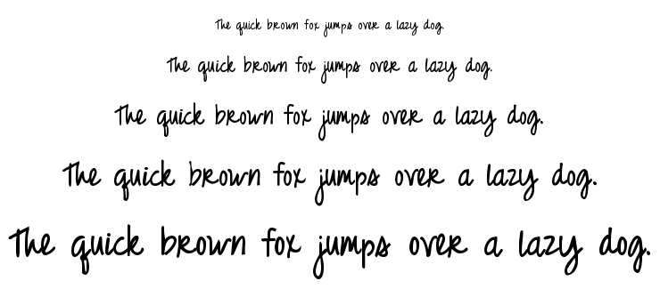 Just Realize font