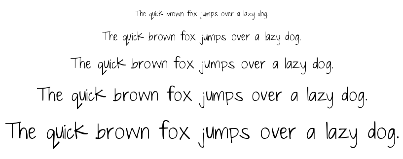 Just The Way You Are font