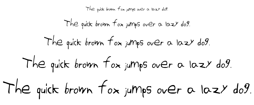 KG Domo is my Favorite font