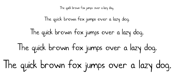 KG June Bug font