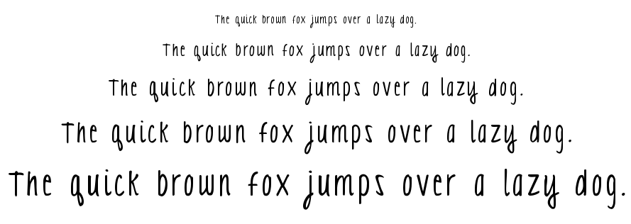 KG Love You Through It font