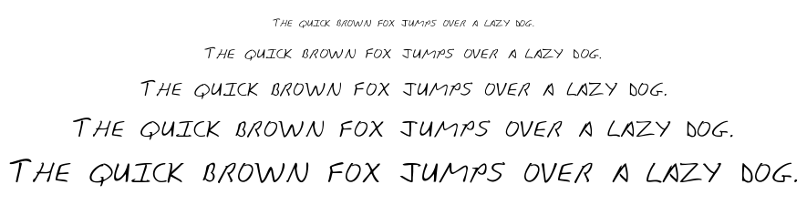 KG Sunny Afternoon font