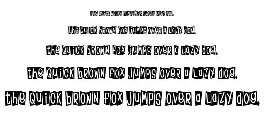 KlinkOMite font
