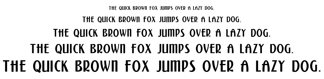 Kalenderblatt Grotesk font