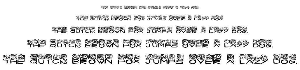 Lava Lamp font