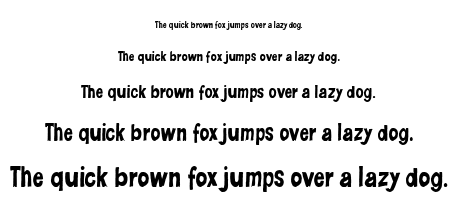 Levi Naive Letter font
