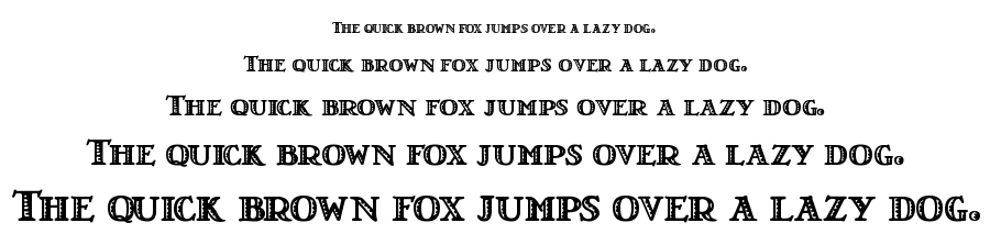 LT Nutshell Library font