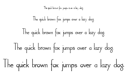 Landsdowne font