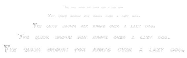 Line Etch font
