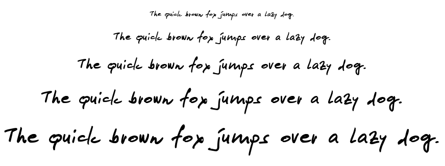 Lipsum font