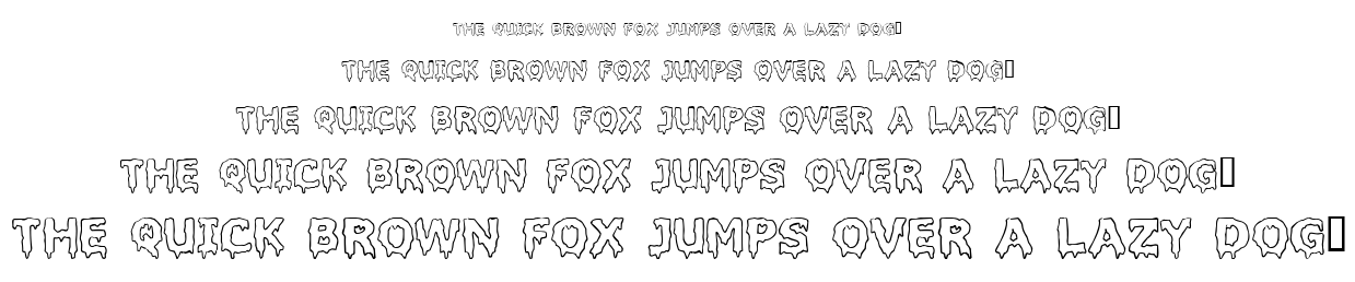 Liquidism font