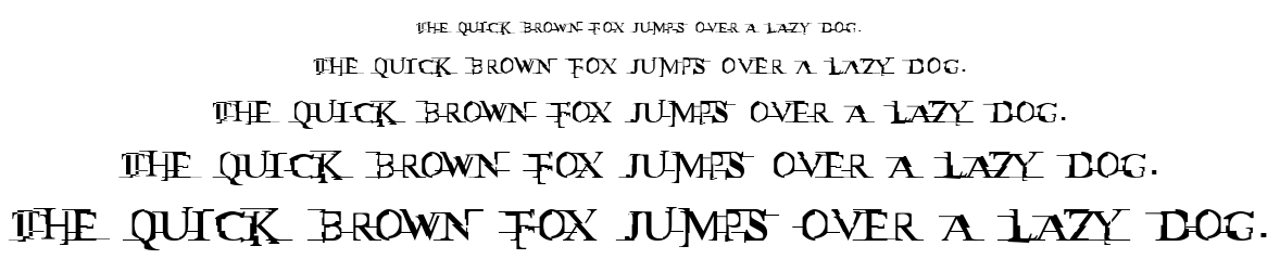 Miltown font