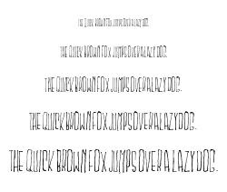 Mskitokilla font