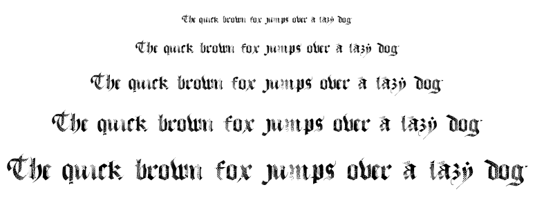 MecaGothix font