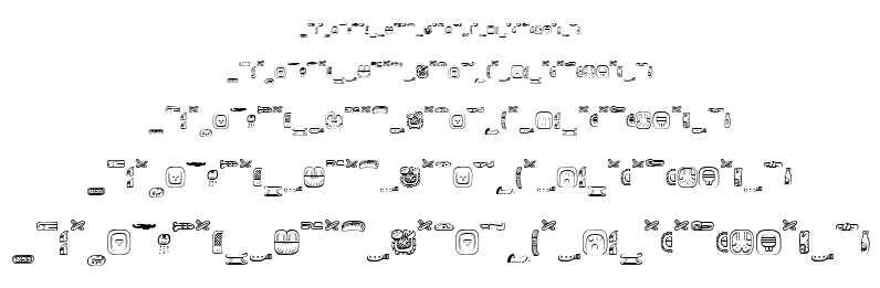 Meso America font